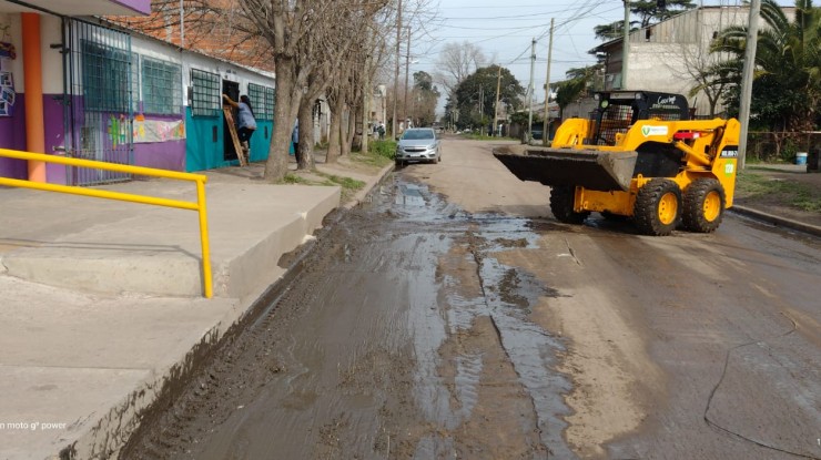 Se realizaron perfilados de calle