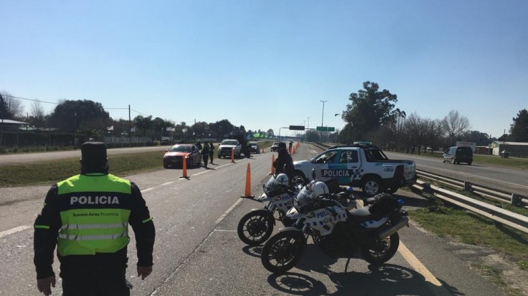 Amplio operativo de prevención vehicular en el Cruce Etcheverry