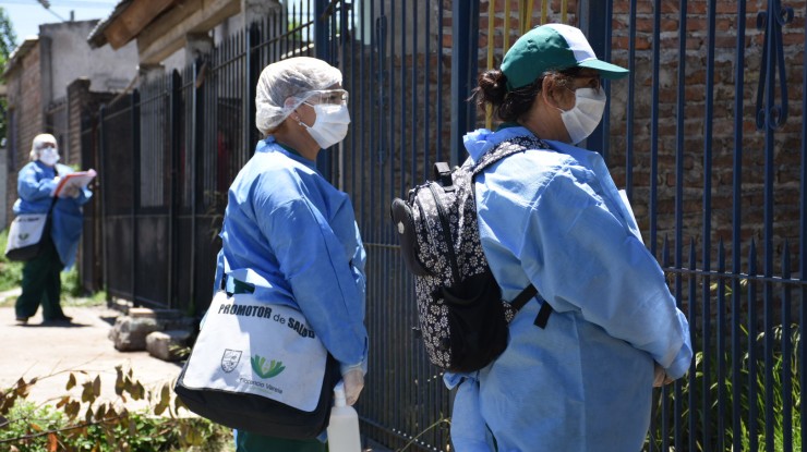 Operativos de salud por los barrios del distrito