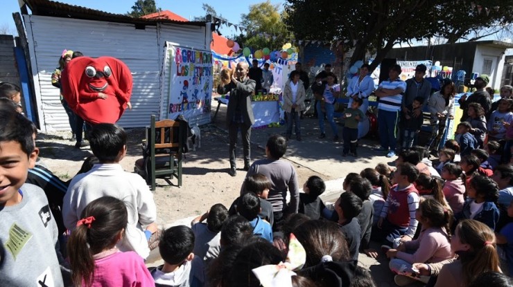 Continúan los festejos por el día del niño en Varela