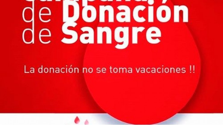 Campaña de donación de sangre