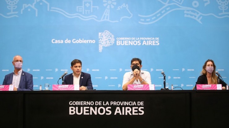 Kicillof: "La provincia adhiere a las medidas que dictó el Presidente"