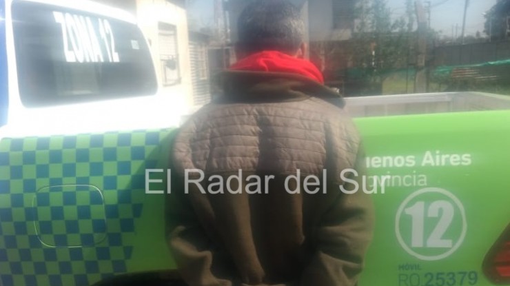 Delincuente intentó ingresar a una vivienda 