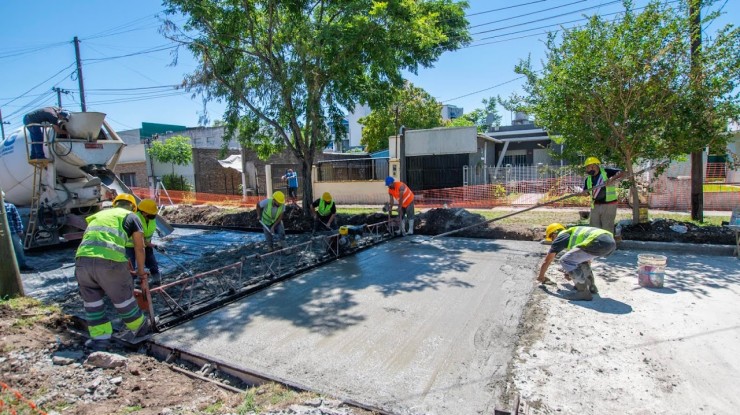 Andrés Watson supervisó la reconstrucción de arterias viales