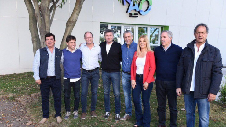 Unidad y campaña política entre pre candidatos peronistas  