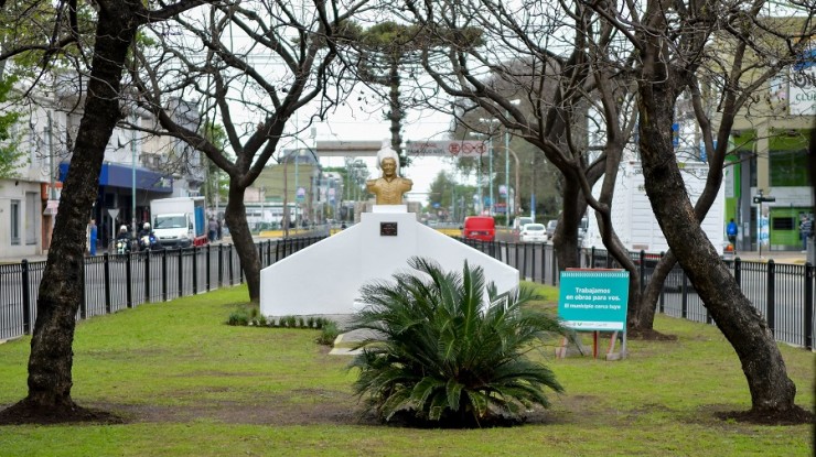 Puesta en valor en el Boulevard de Av. San Martín