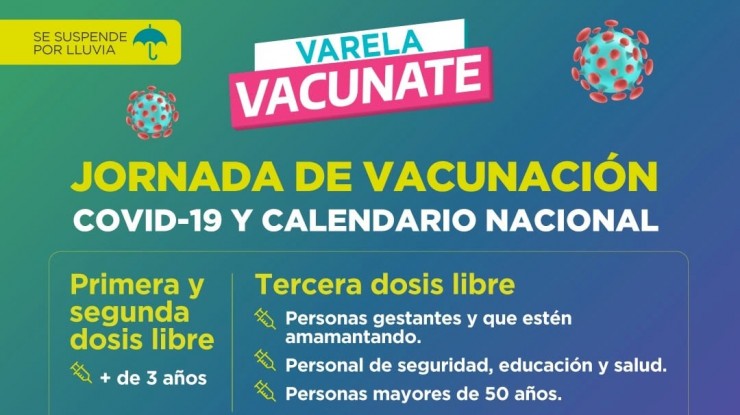 Nueva jornada de vacunación en los barrios