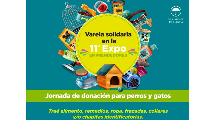 Jornada de donación para mascotas