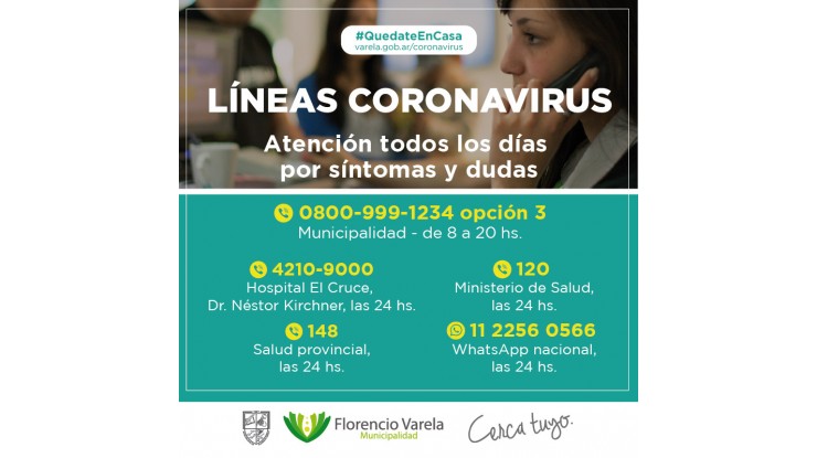 Coronavirus: confirmaron 10 nuevos casos en F. Varela