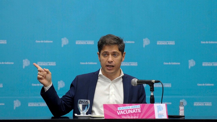 Kicillof anunció el regreso a las clases presenciales a partir del próximo miércoles