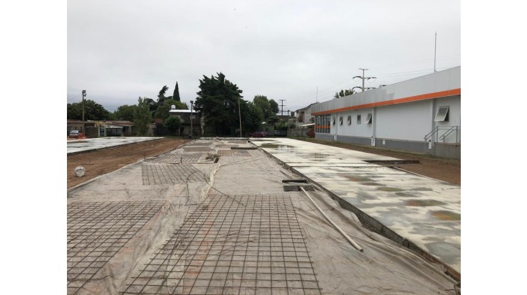 Avance de Obra del Hospital Modular de Emergencia 