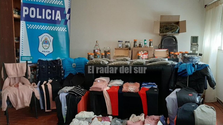 Robo en local de ropa culmina en allanamientos por droga