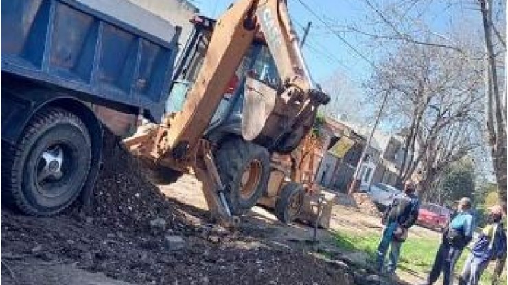 Trabajos de saneamiento hidráulico