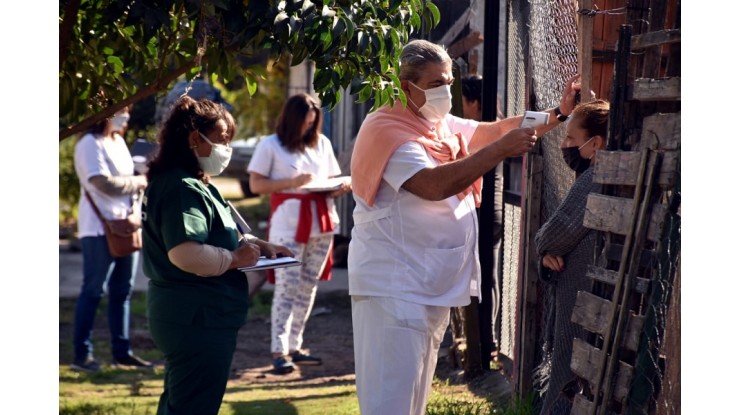 Relevamiento sociosanitario “casa a casa” en Gob. Julio Costa