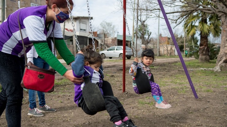 Presentó un espacio recuperado por la comunidad y el Municipio