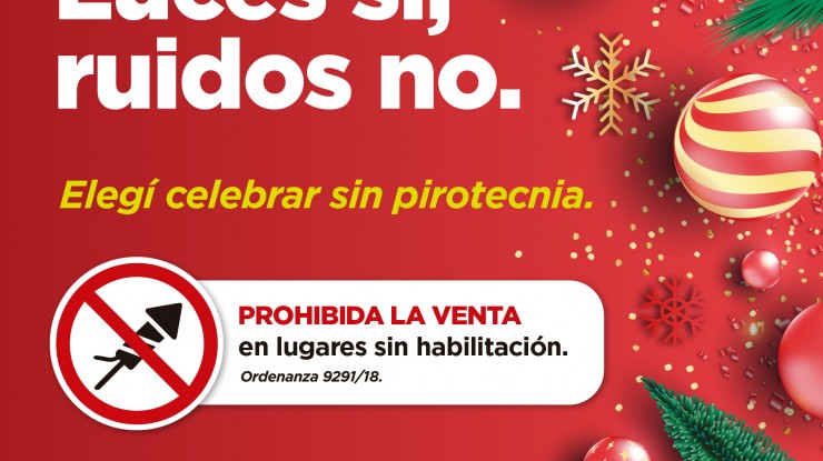 Campaña en Florencio Varela: Luces sí, ruidos no